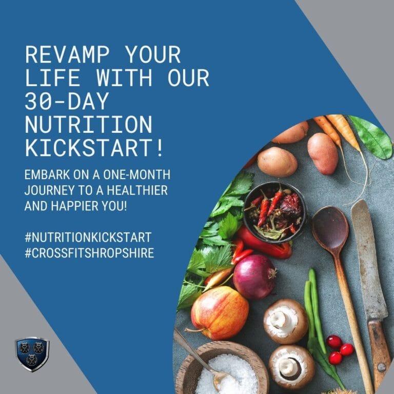 Empowering Transformation: Unveiling the Impact of CrossFit Shropshire's 30-Day Nutrition Kickstart Programmeme 1 CrossFit Shropshire Nutrition